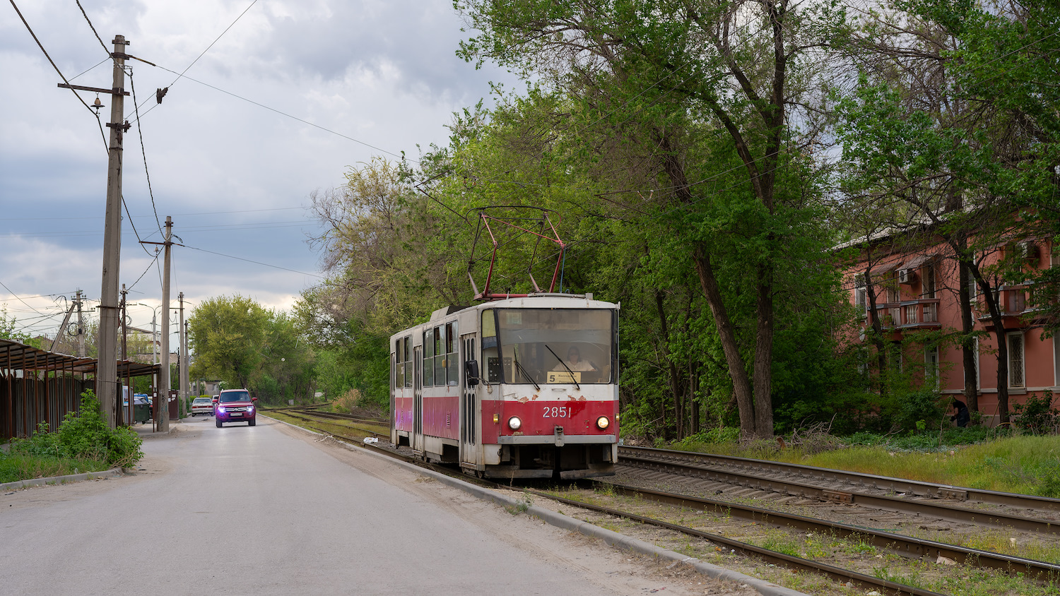 Volgograda, Tatra T6B5SU № 2851