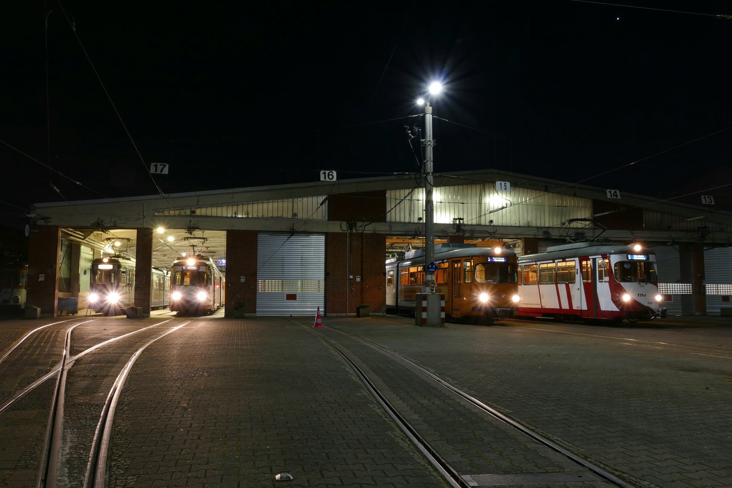 Рейн-Неккар — Трамвайные линии и инфраструктура