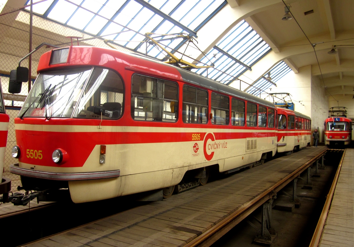 Praha, Tatra T3 č. 5505 Praha, Tatra T3 č. 5505