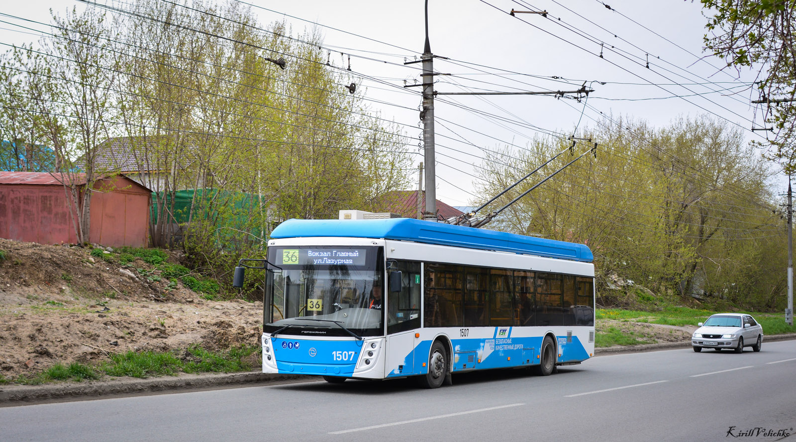 Новосибирск, УТТЗ-6241.01 «Горожанин» № 1507