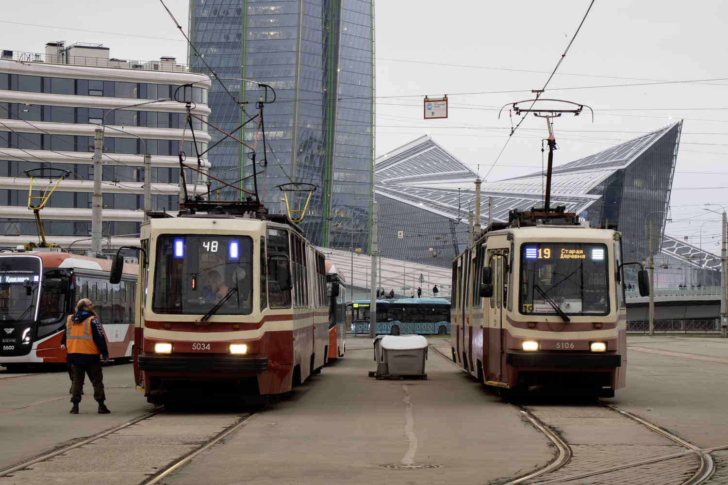 Санкт-Петербург, ЛВС-86К-М № 5034; Санкт-Петербург, ЛВС-86К № 5106