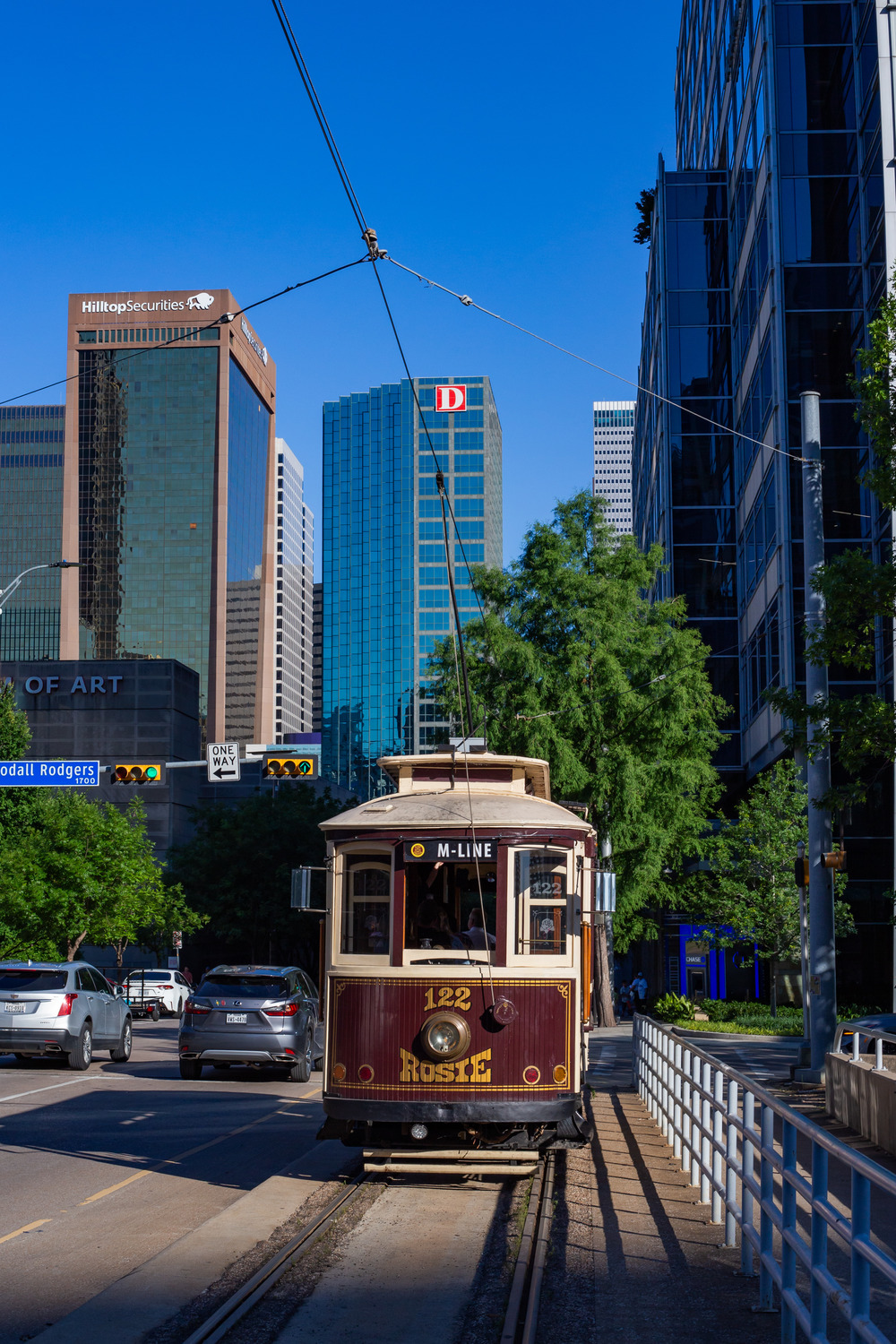 Даллас, Двухосный моторный Brill № 122