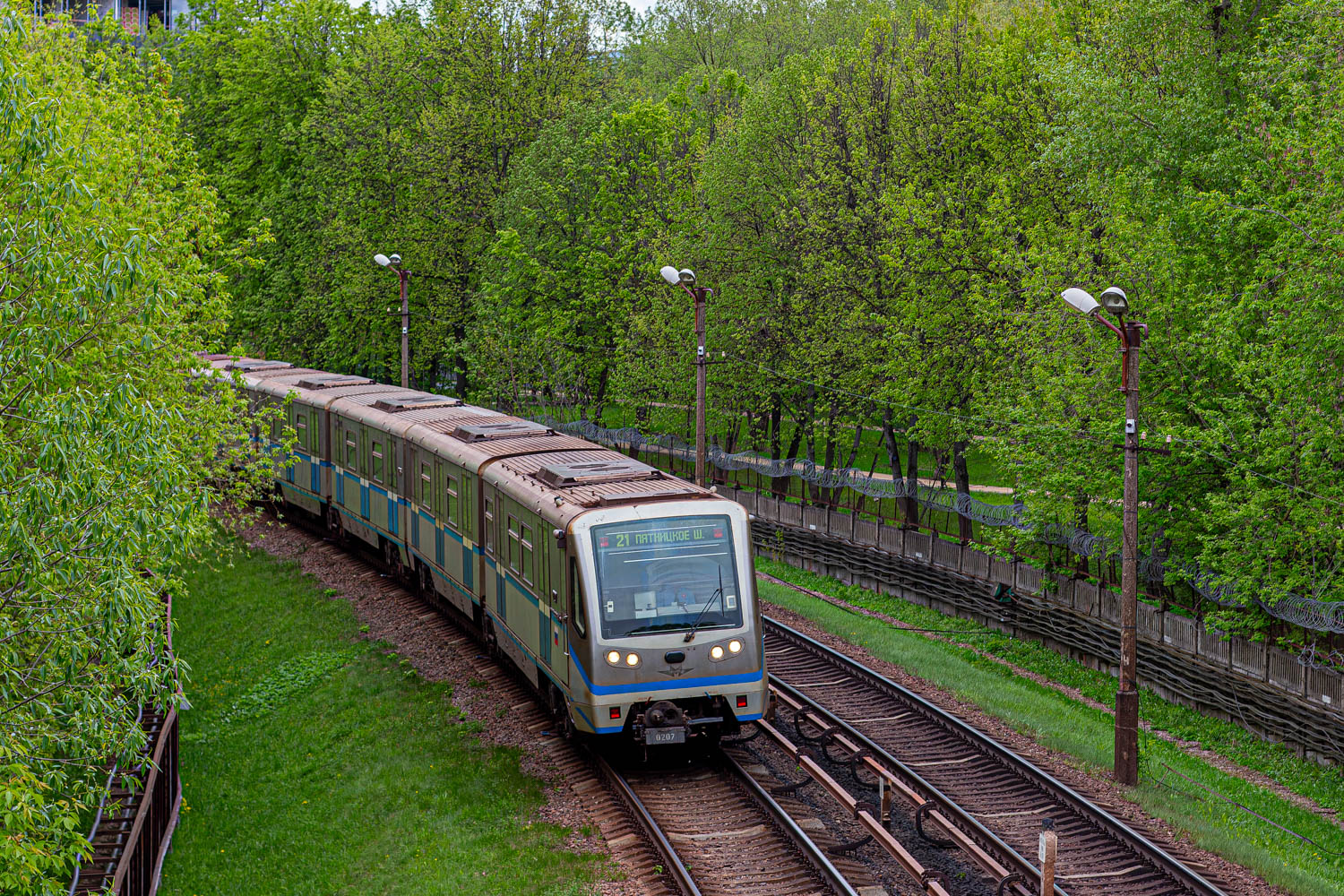 Москва, 81-740.4 «Русич» № 0207