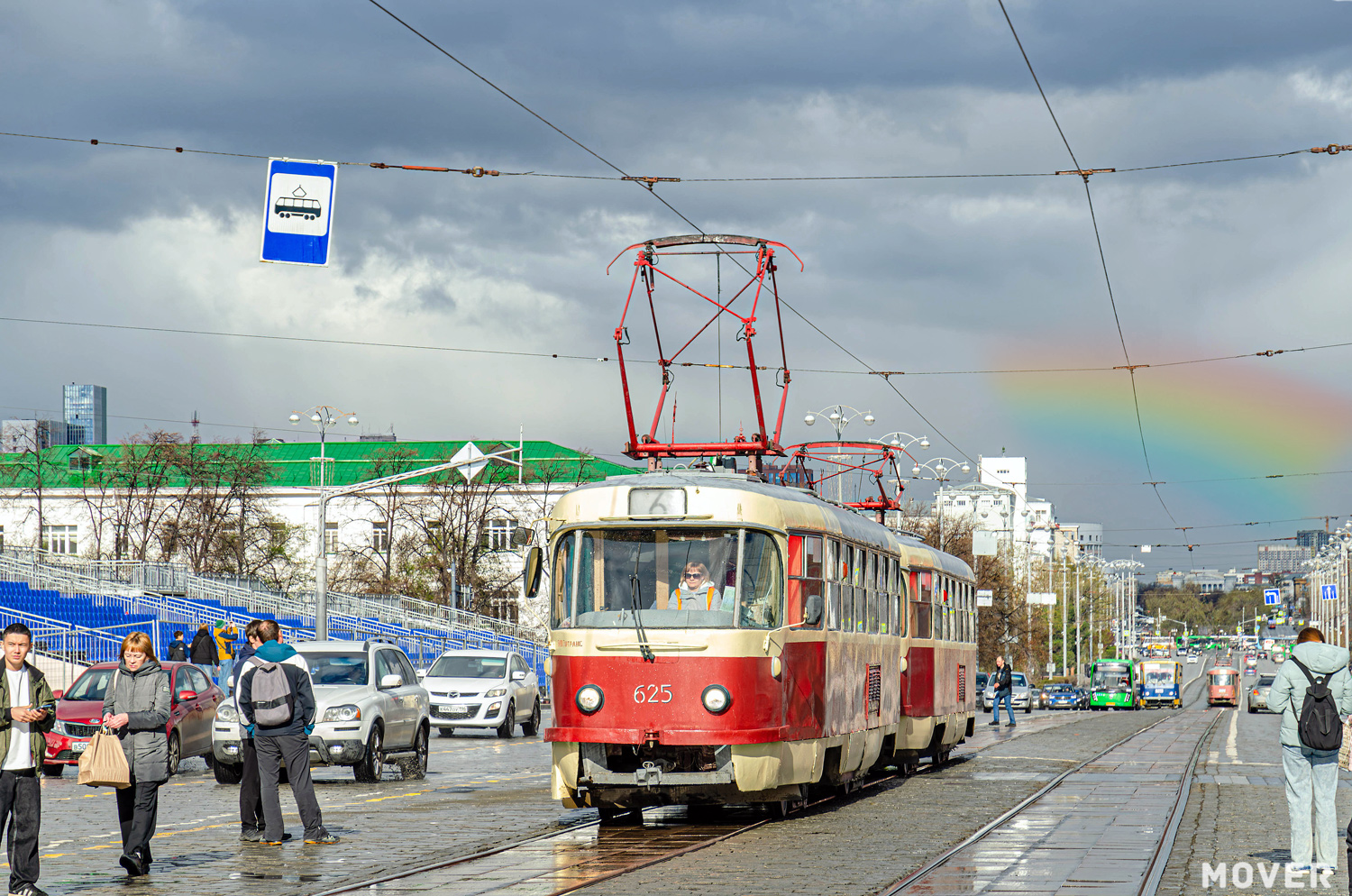 Екатеринбург, Tatra T3SU (двухдверная) № 625