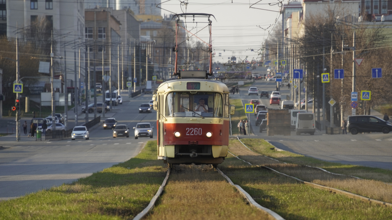 Ижевск, Tatra T3SU (двухдверная) № 2260