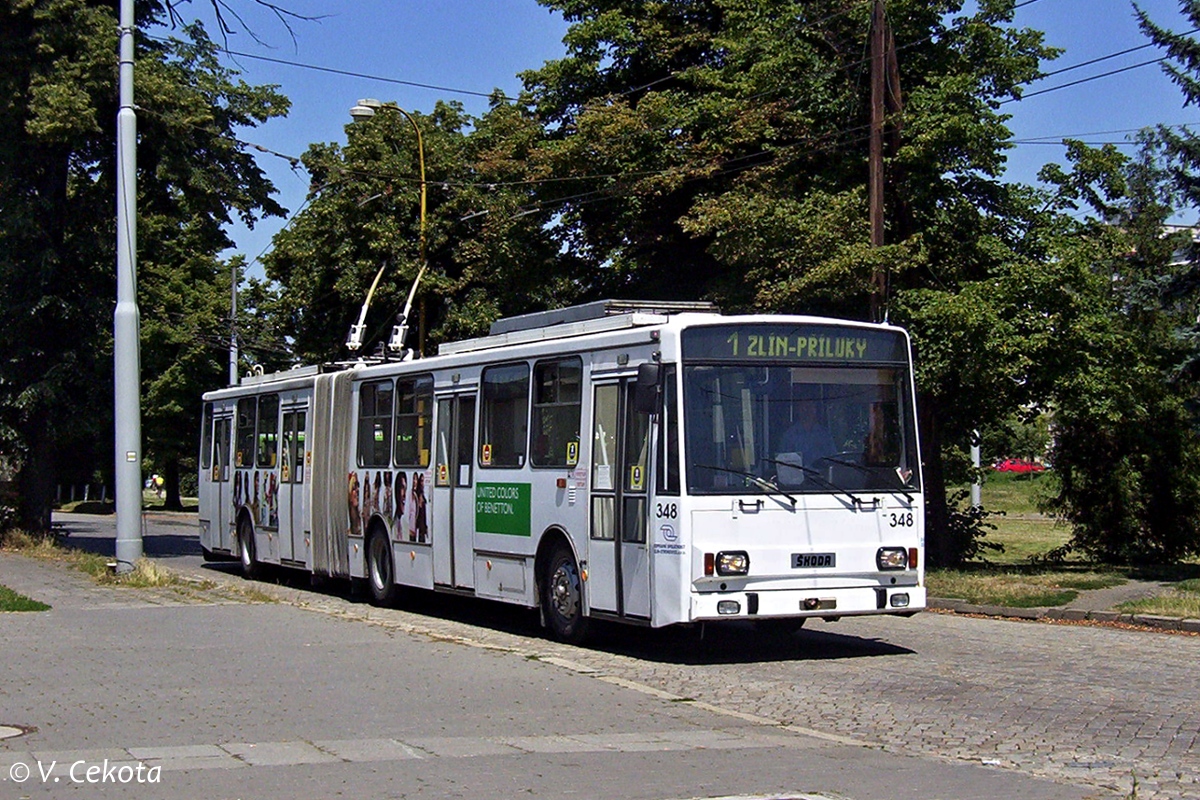 Злин, Škoda 15Tr13/6M № 348