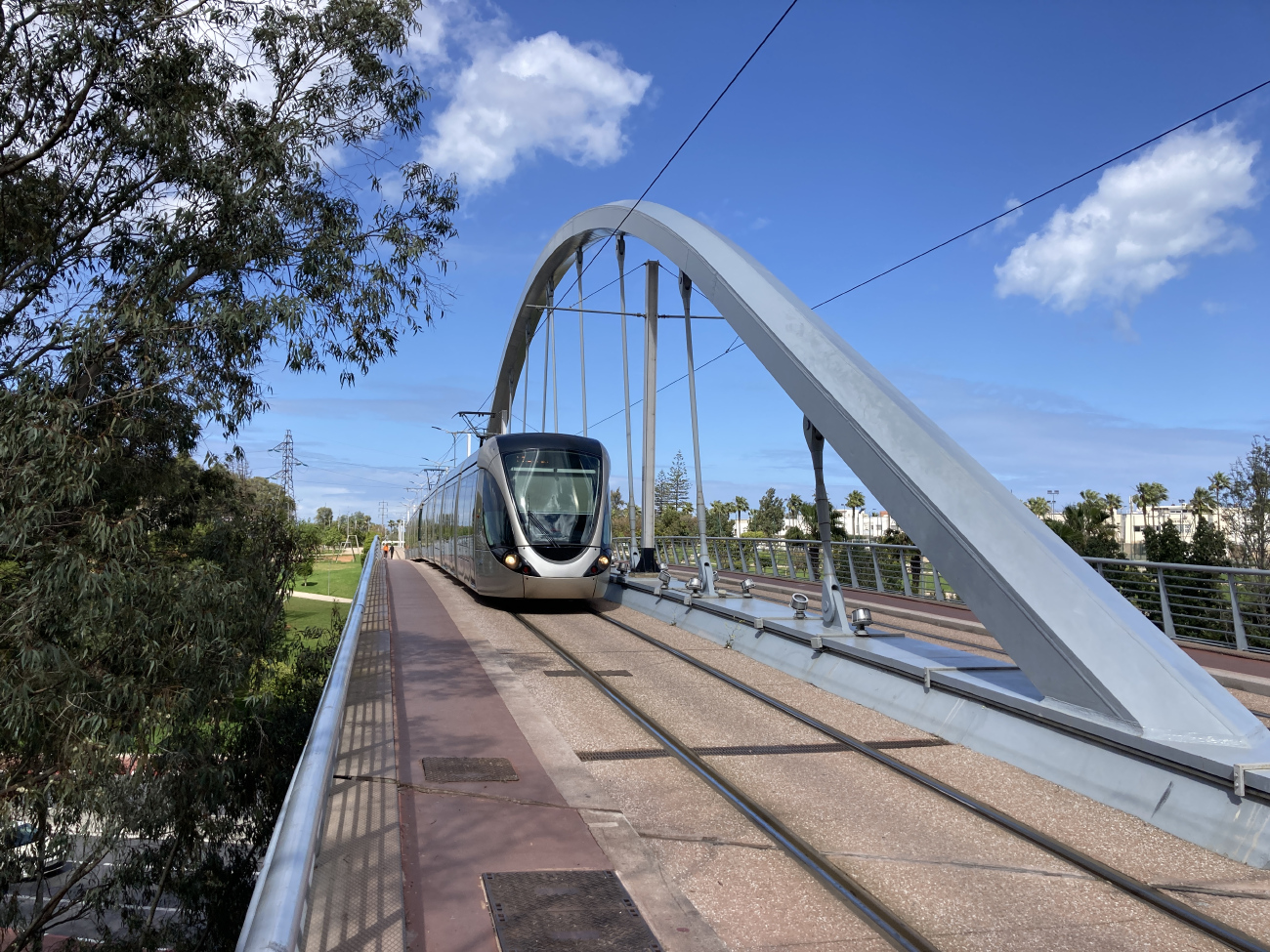 Рабат - Сале, Alstom Citadis 302 № 025; Рабат - Сале — Трамвайные линии и инфраструктура