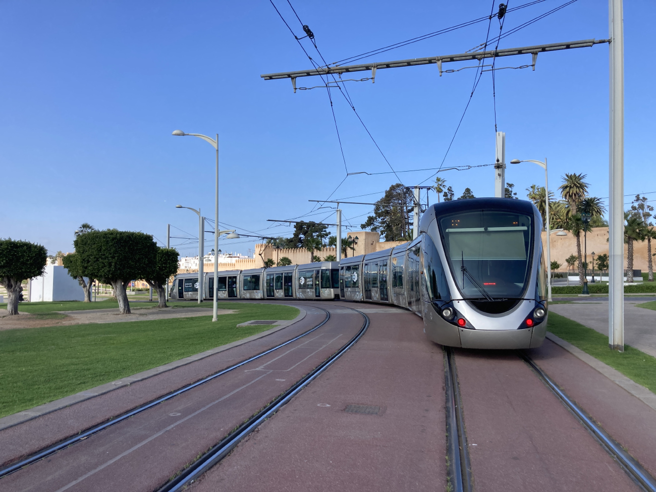 Рабат - Сале, Alstom Citadis 302 № 018; Рабат - Сале — Трамвайные линии и инфраструктура