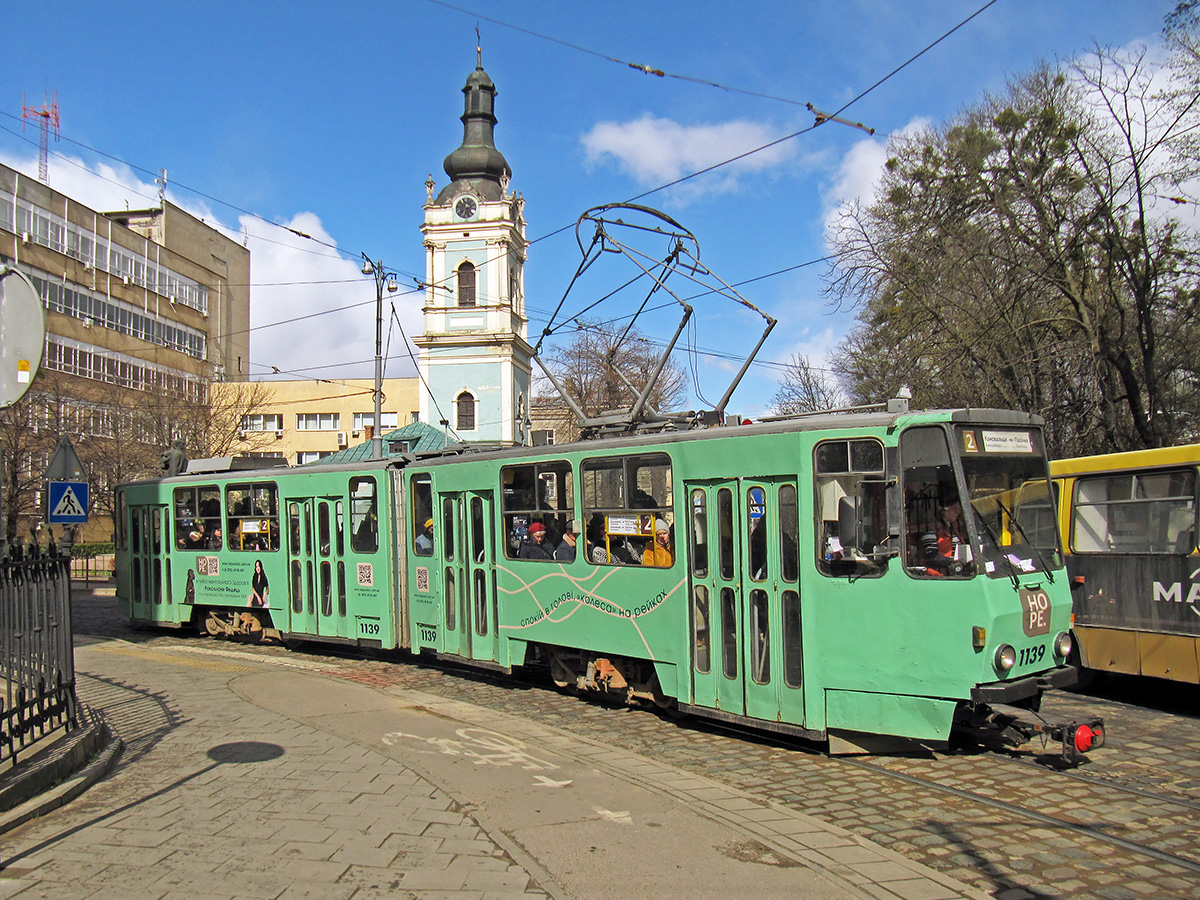 Львов, Tatra KT4SU № 1139