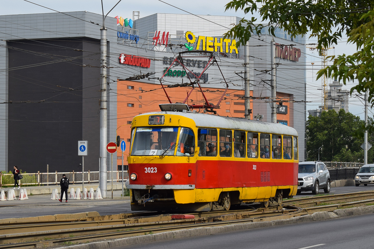 Барнаул, Tatra T3SU № 3023
