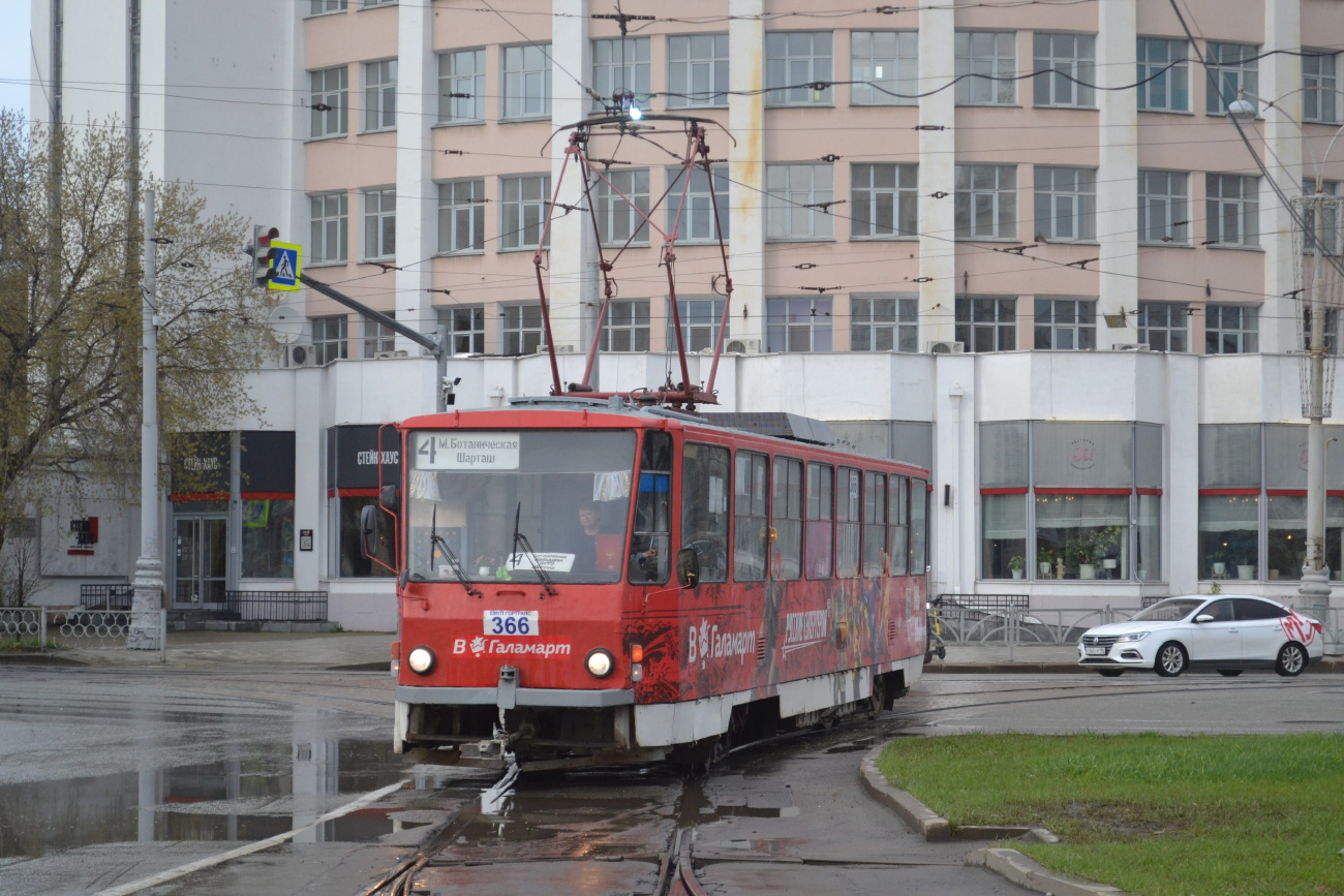Екатеринбург, Tatra T6B5SU № 366