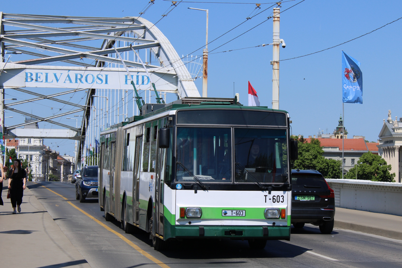 Сегед, Škoda 15Tr03/6 № T-603