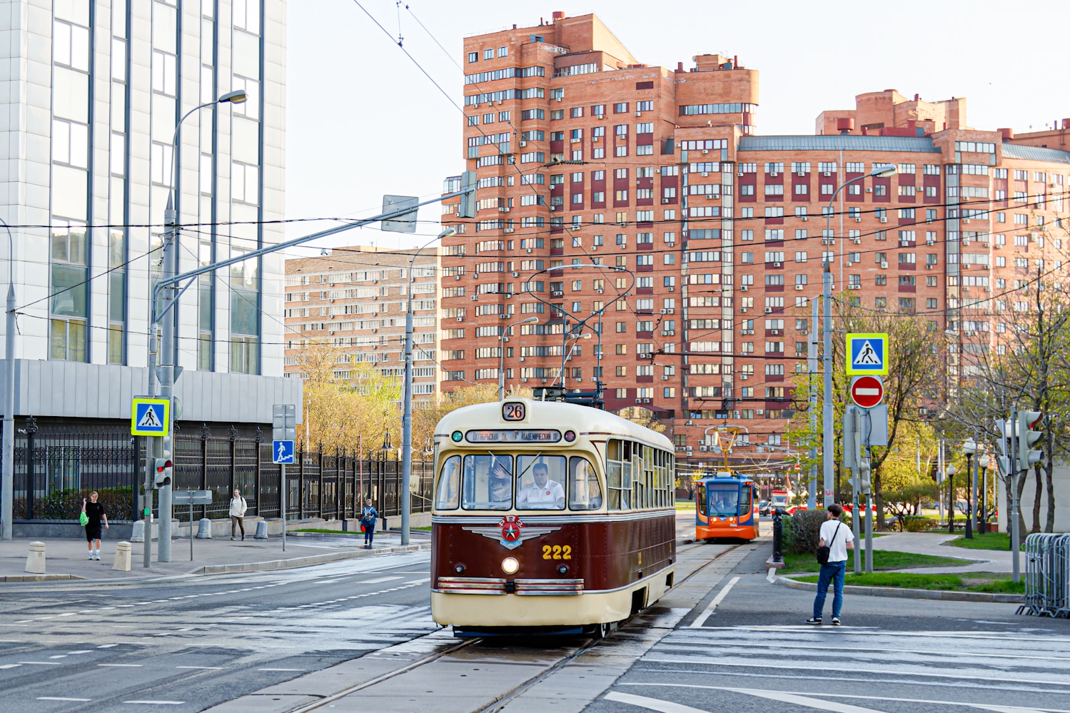 Москва, РВЗ-6 № 222; Москва — Празднование 126-летия Московского трамвая (репетиция парада 02.04.2025, парад и выставка трамваев 19.04.2025)
