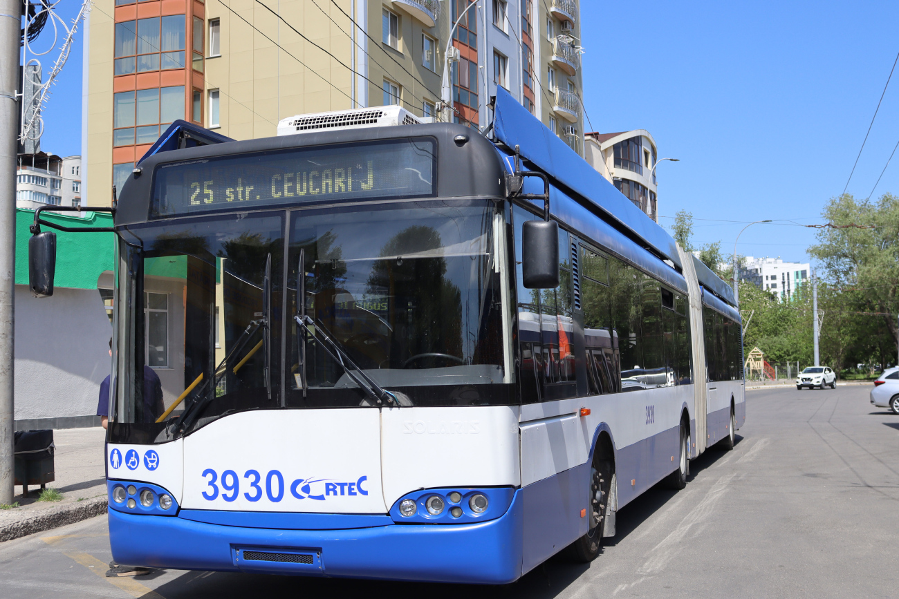 Кишинёв, Solaris Trollino II 18 Ganz № 3930