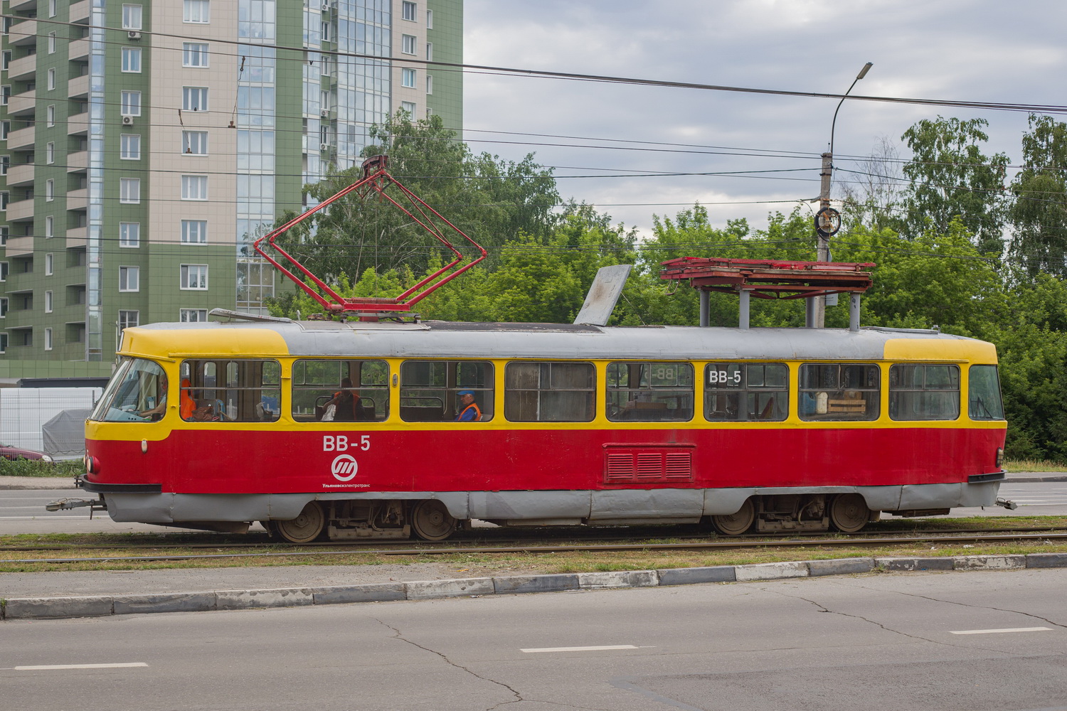 Ульяновск, Tatra T3SU (двухдверная) № ВВ-5