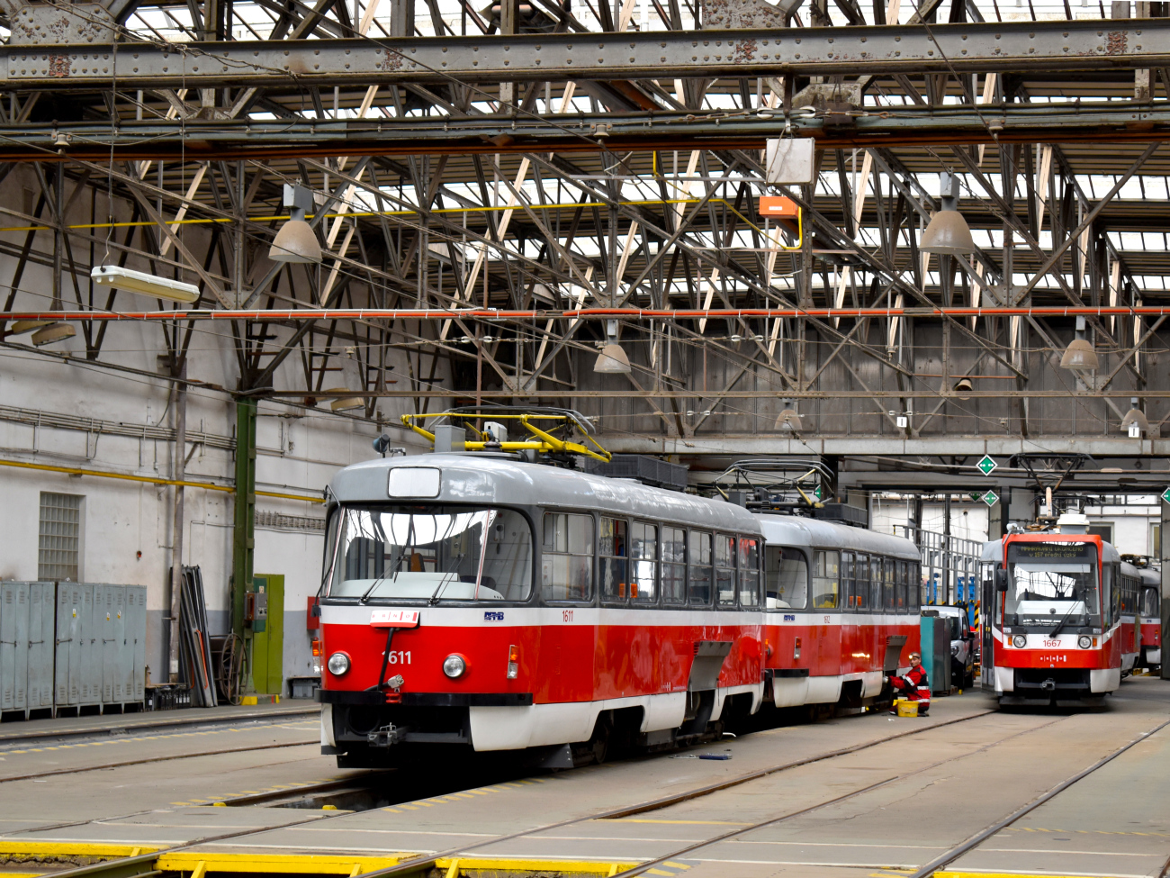 Брно, Tatra T3G № 1611