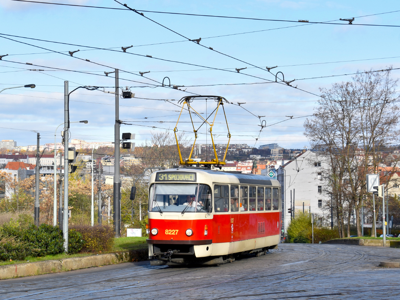 Прага, Tatra T3R.P № 8227