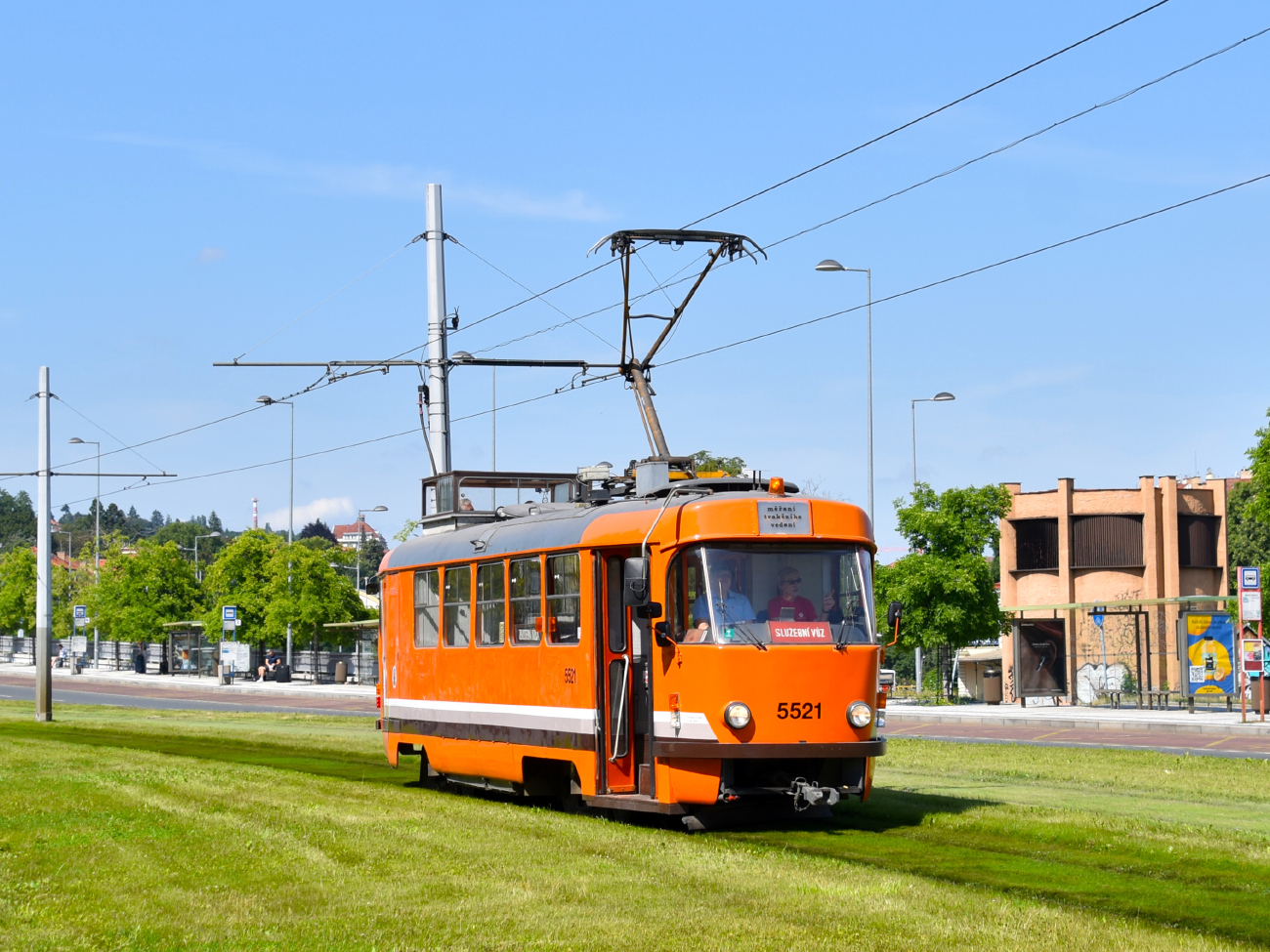 Прага, Tatra T3 № 5521