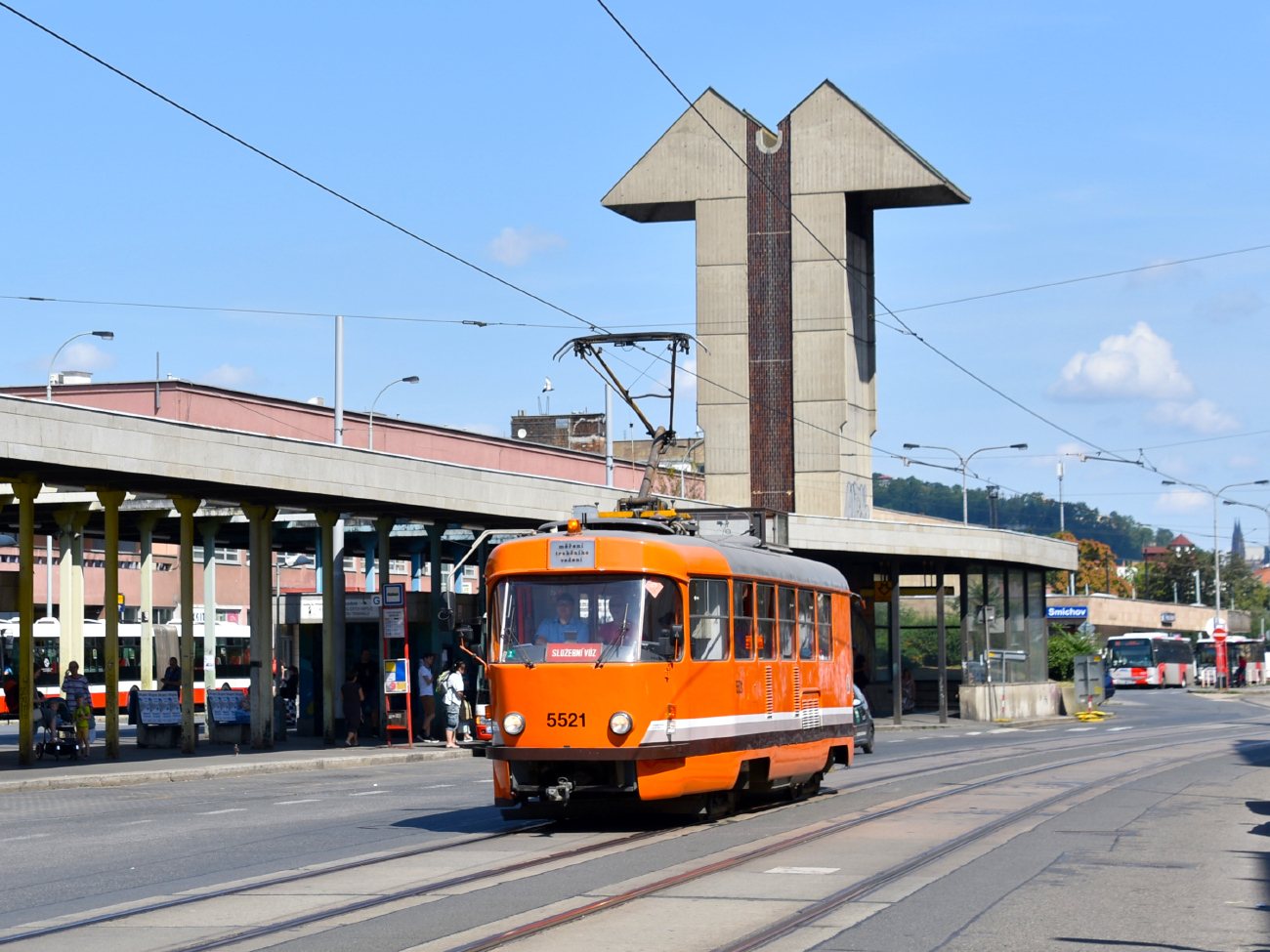 Прага, Tatra T3 № 5521