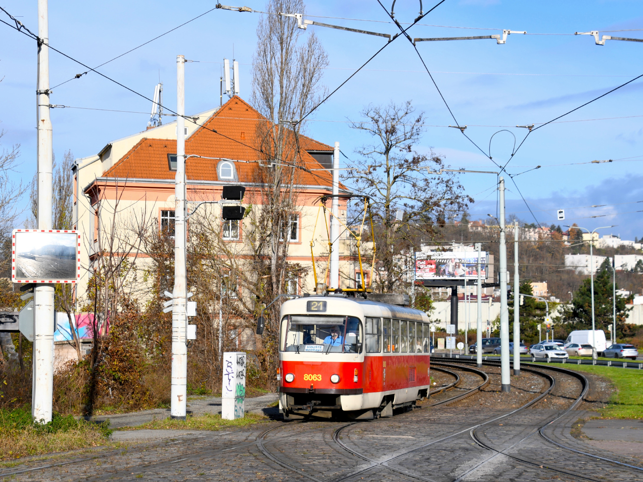 Прага, Tatra T3M2-DVC № 8063 Прага, Tatra T3M2-DVC № 8063