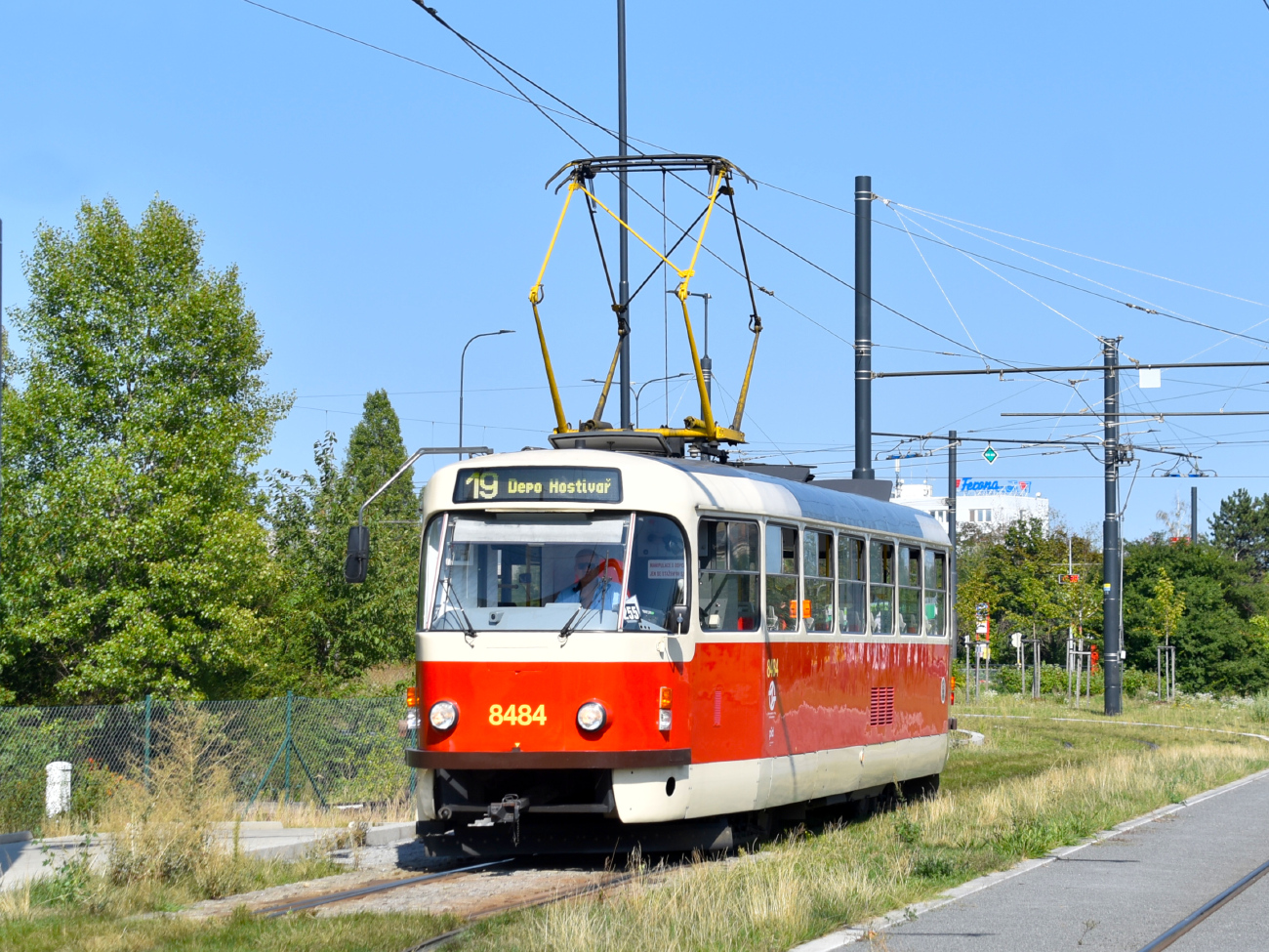 Прага, Tatra T3R.P № 8484