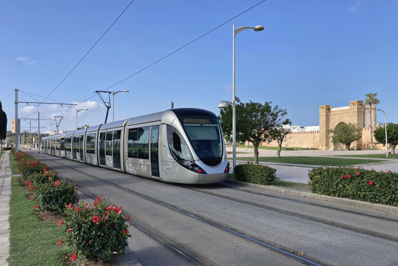 Рабат - Сале, Alstom Citadis 302 № 023
