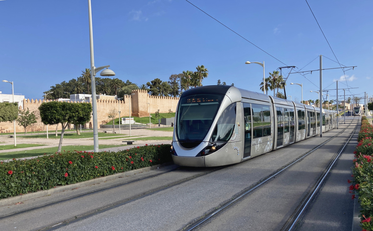 Рабат - Сале, Alstom Citadis 302 № 023