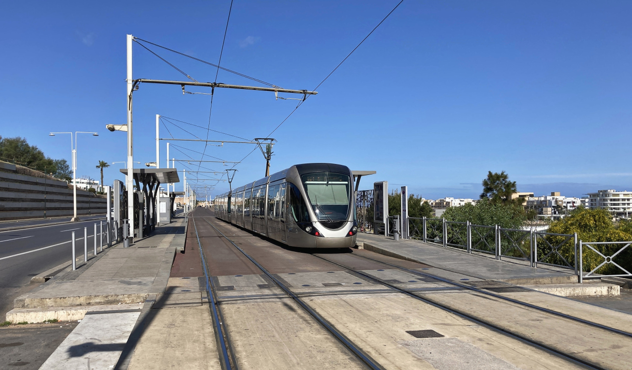 Рабат - Сале, Alstom Citadis 302 № 025