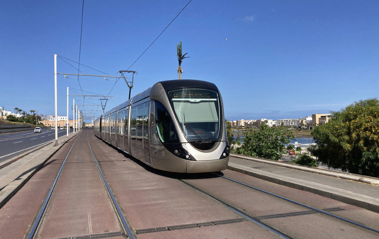 Рабат - Сале, Alstom Citadis 302 № 055