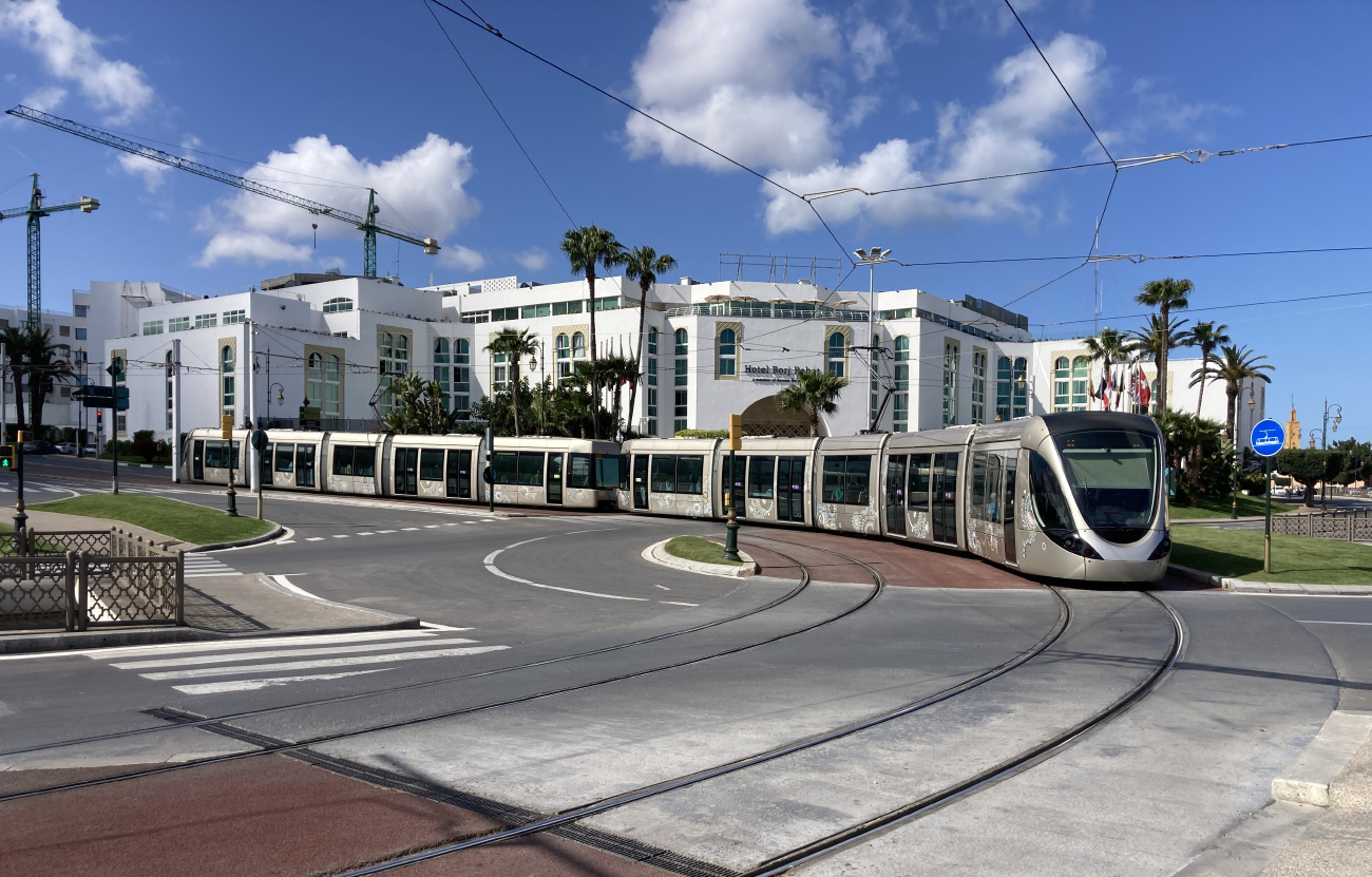 Рабат - Сале, Alstom Citadis 302 № 012