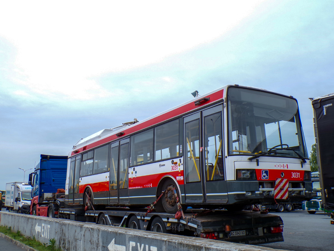 Брно, Škoda 21Tr № 3031