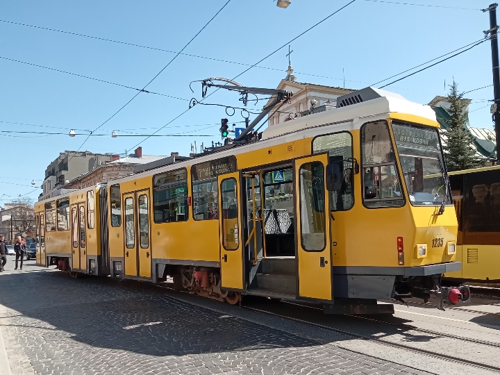 Львов, Tatra KT4DM № 1235
