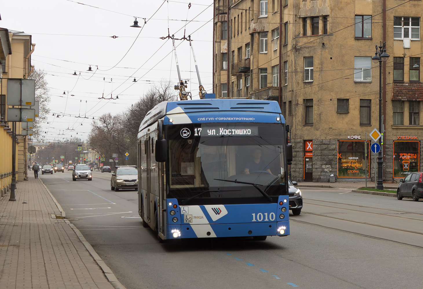 Санкт-Петербург, Тролза-5265.08 «Мегаполис» № 1010