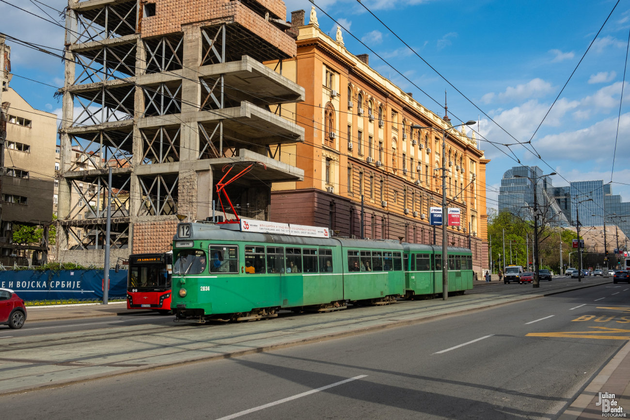 Белград, Duewag GT6 № 80634 (2634) Белград, Duewag GT6 № 80634 (2634)