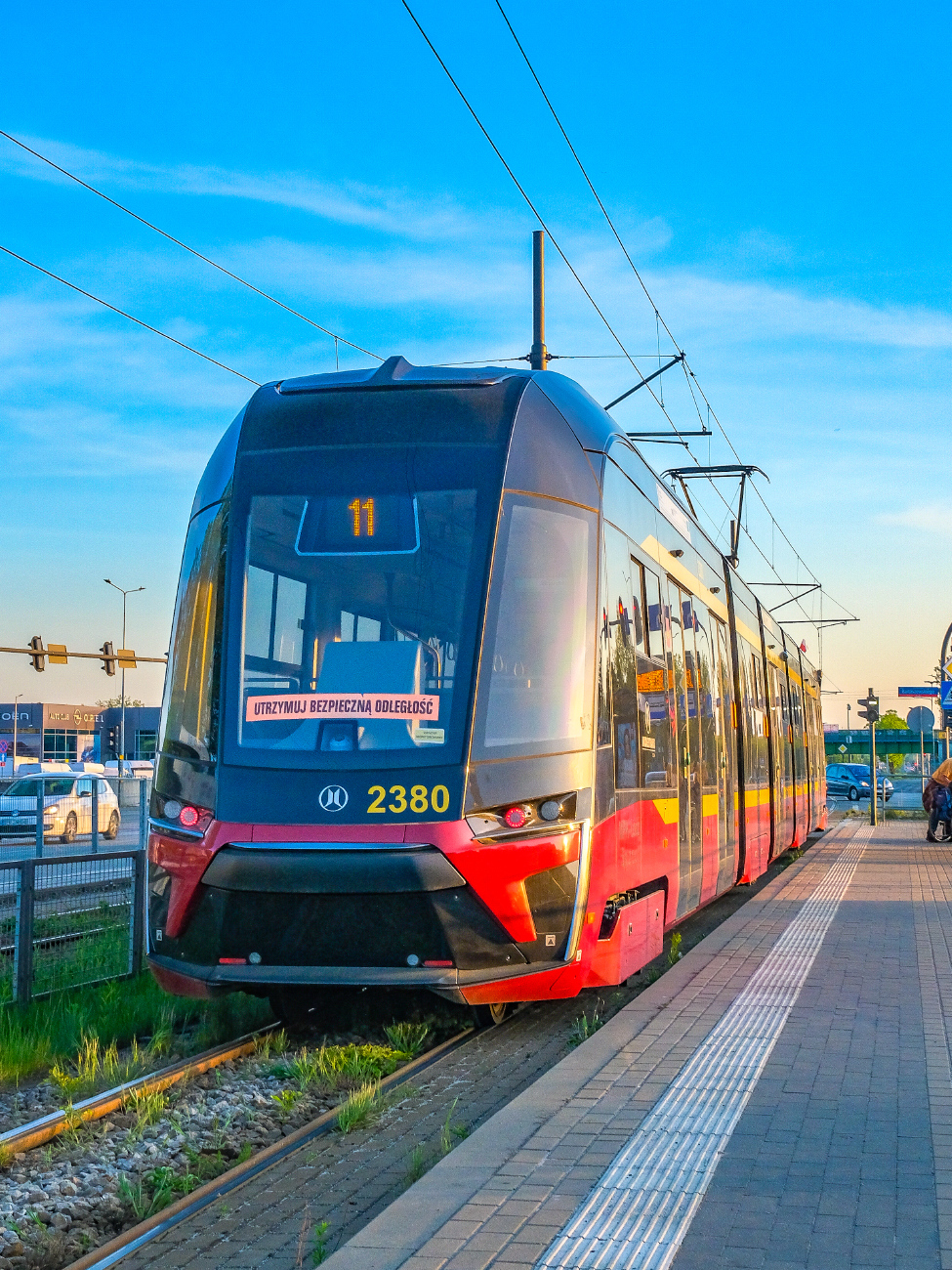 Лодзь, Modertrans Moderus Gamma LF 06 AC № 2380