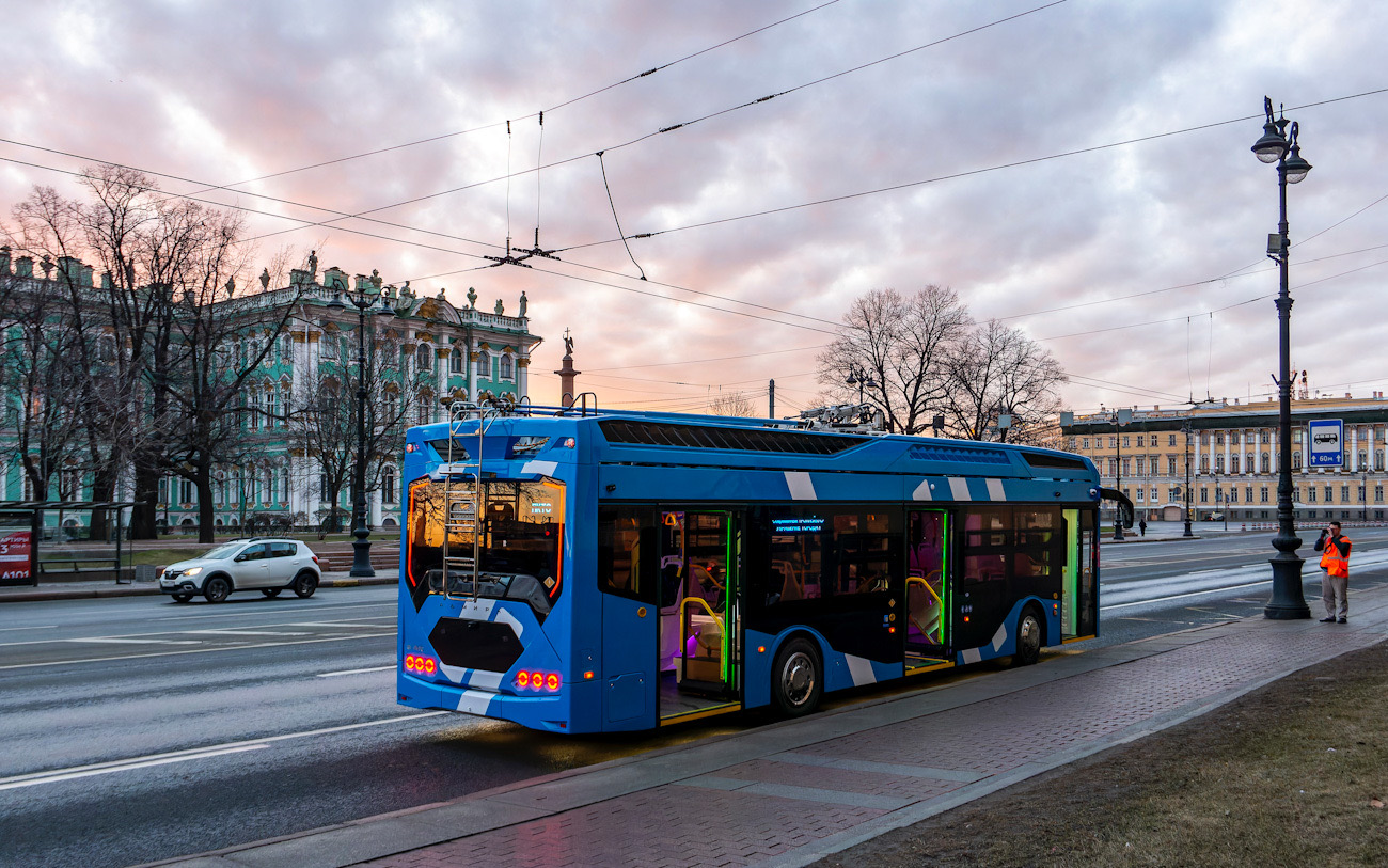 Санкт-Петербург, ПКТС-6281.01 «Адмирал» № зав.441; Санкт-Петербург — Обкатка троллейбуса ПКТС-6281.01 «Адмирал» — весна 2025