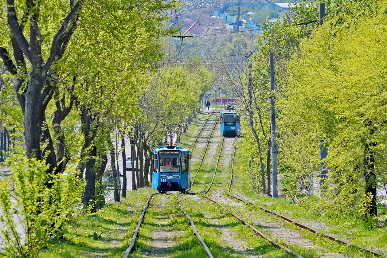 Владивосток, 71-619К № 334; Владивосток — Разные фотографии