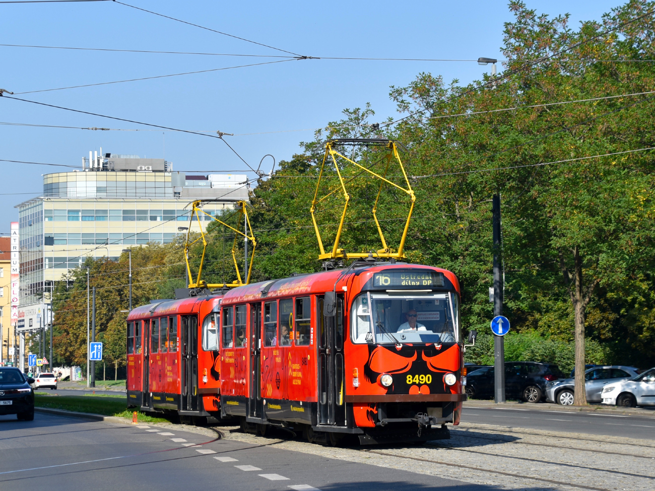 Прага, Tatra T3R.P № 8490