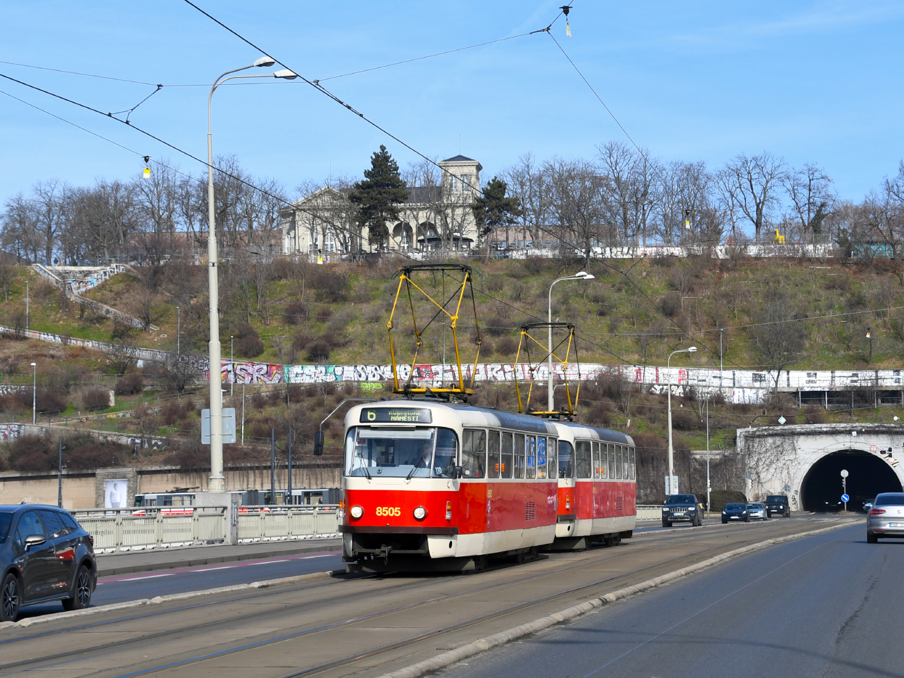 Прага, Tatra T3R.P № 8505