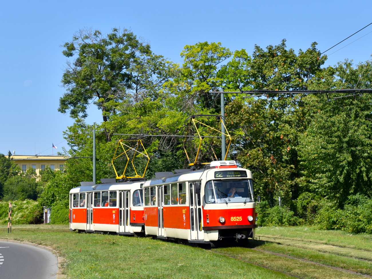 Прага, Tatra T3R.P № 8525