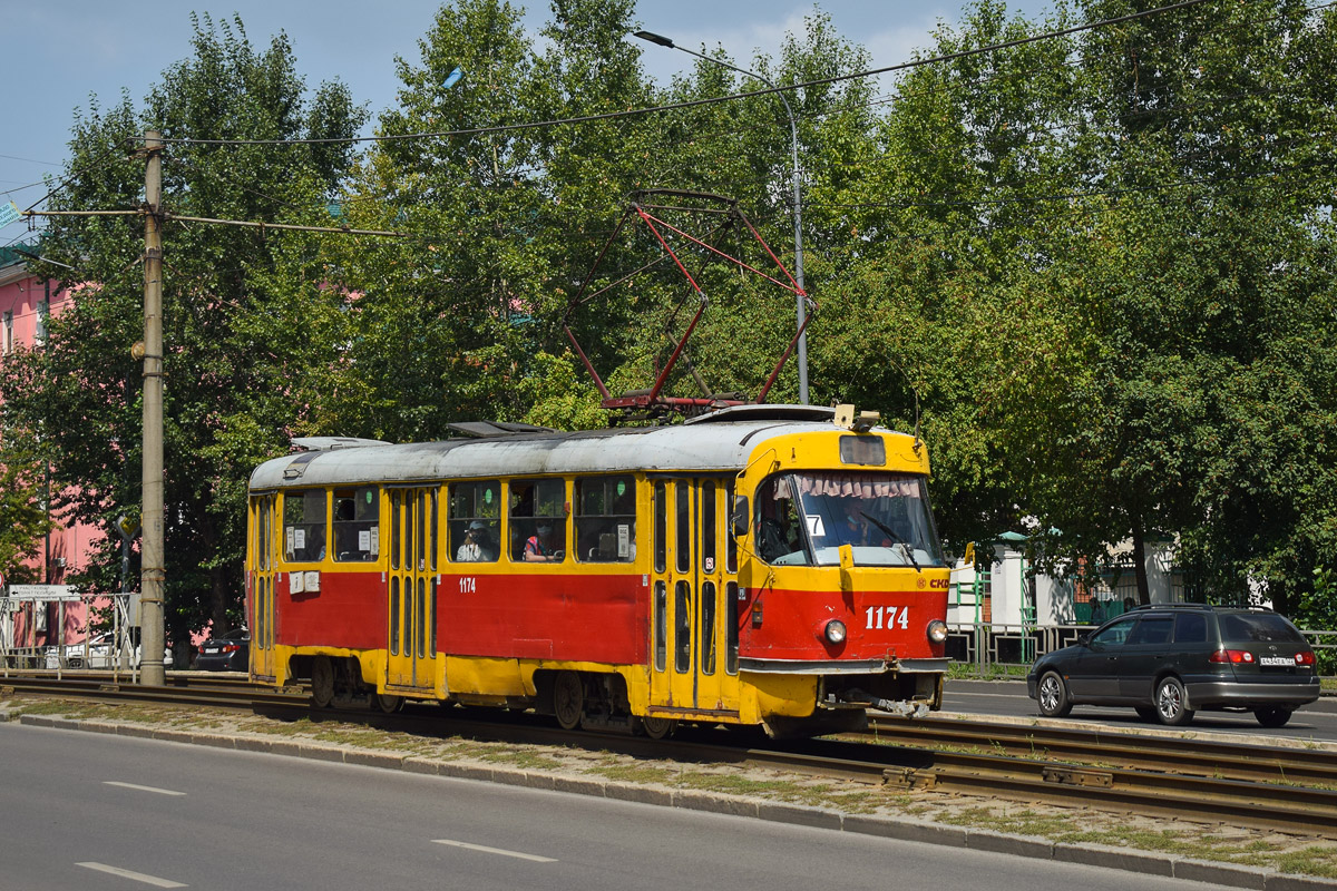 Barnaul, Tatra T3SU # 1174