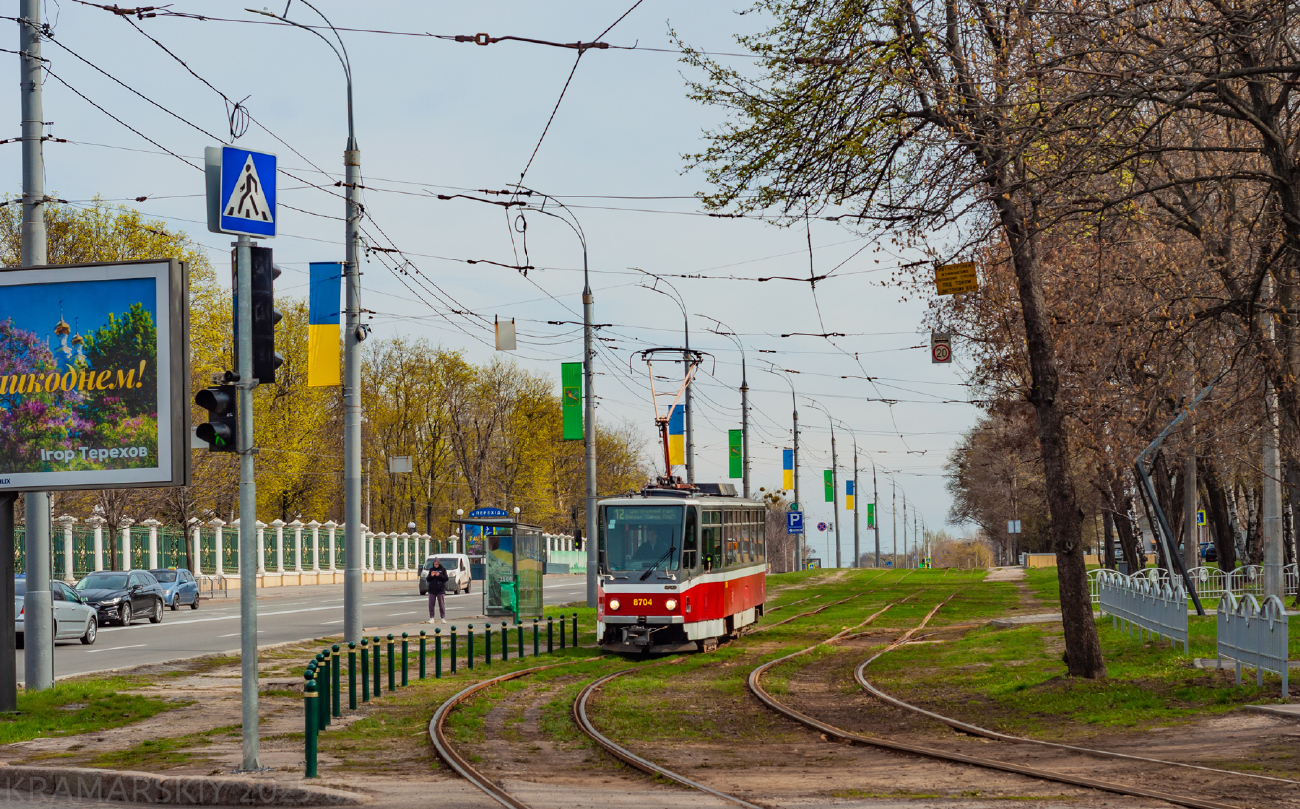 Харьков, Tatra T6A5 № 8704