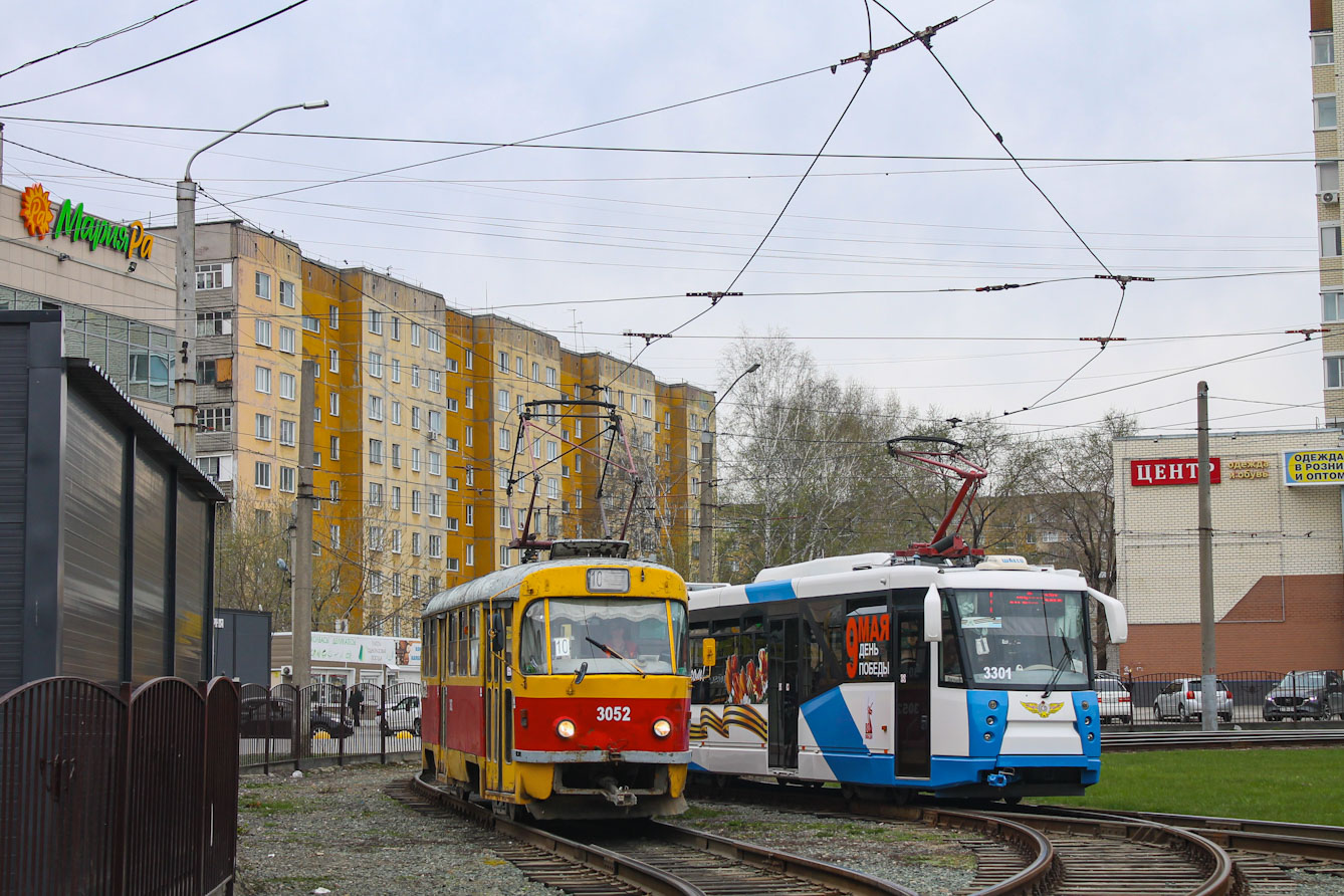 Барнаул, Tatra T3SU № 3052