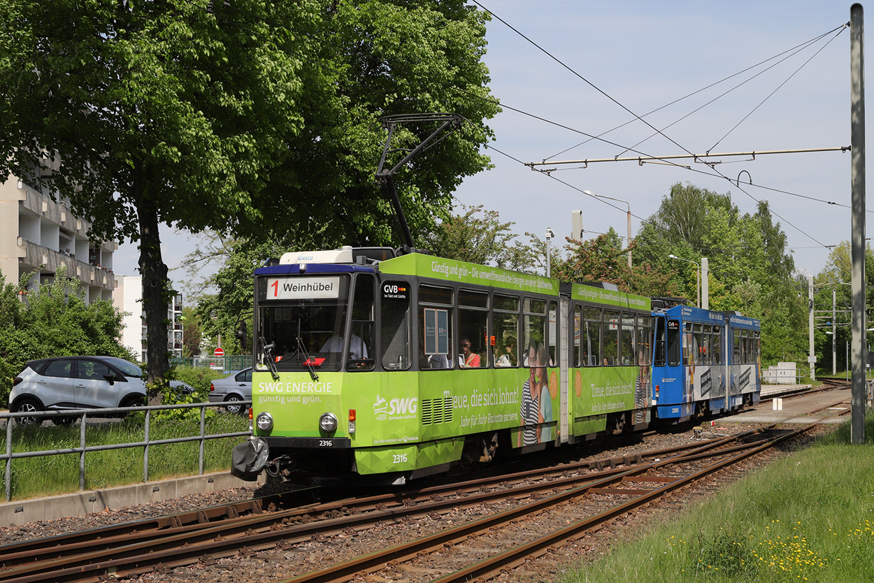 Гёрлиц, Tatra KT4DC № 2316
