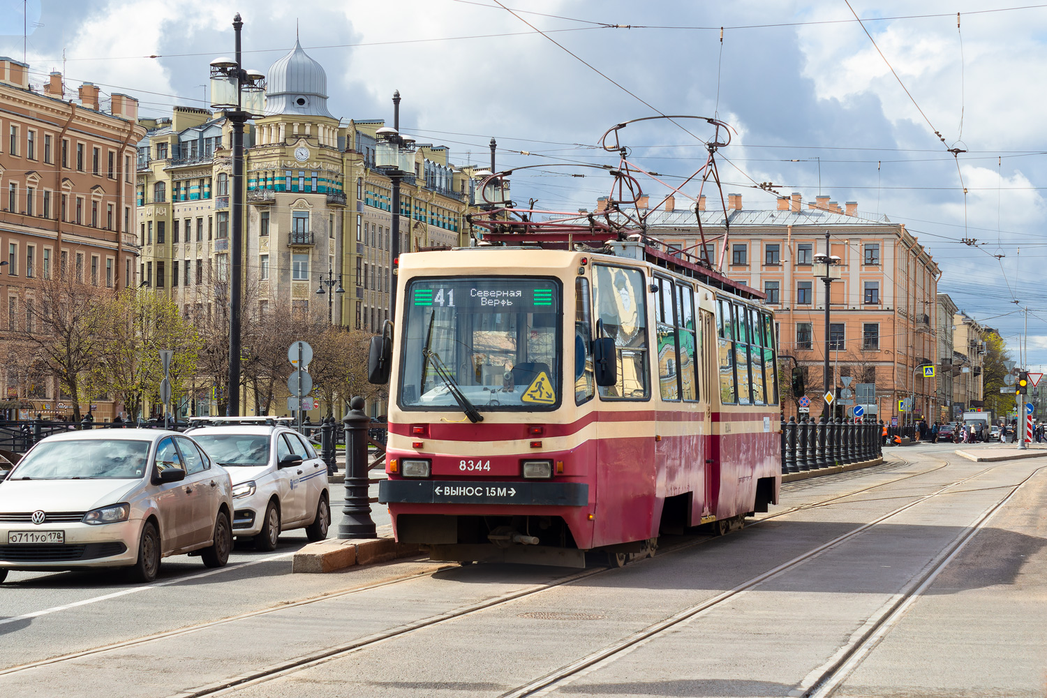 Санкт-Петербург, ТС-77 № 8344
