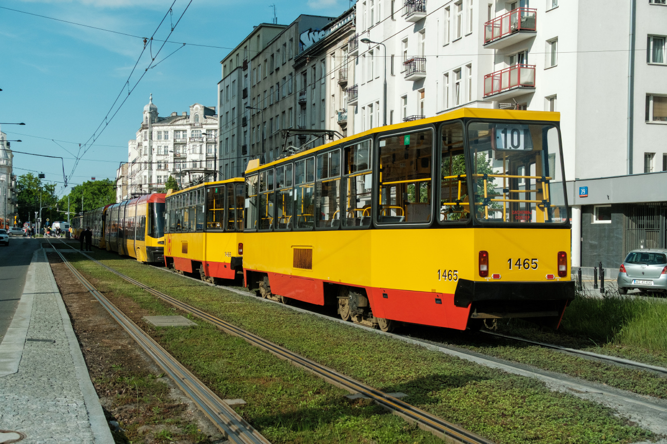 Варшава, Konstal 105Nm № 1465