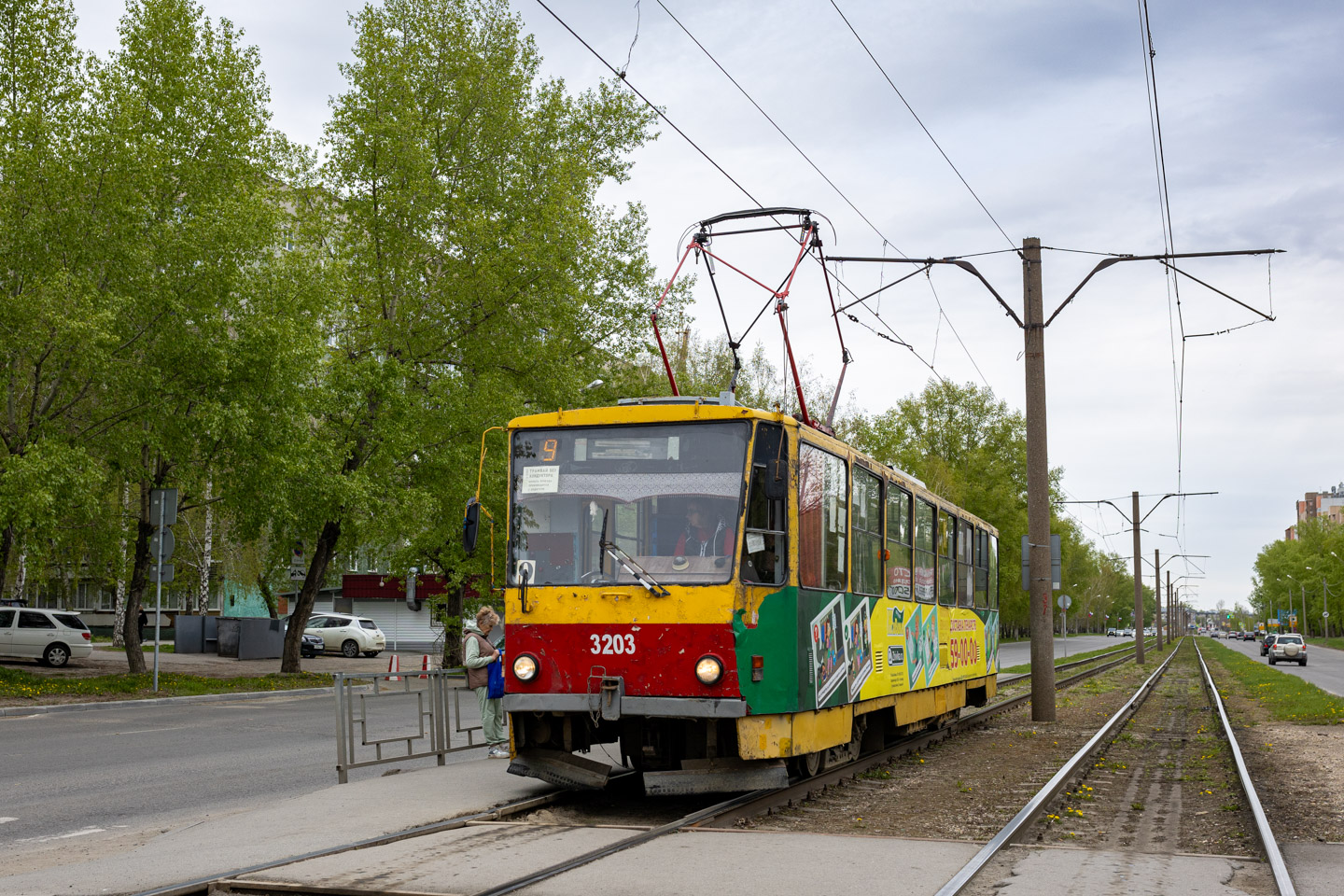Barnaula, Tatra T6B5SU № 3203