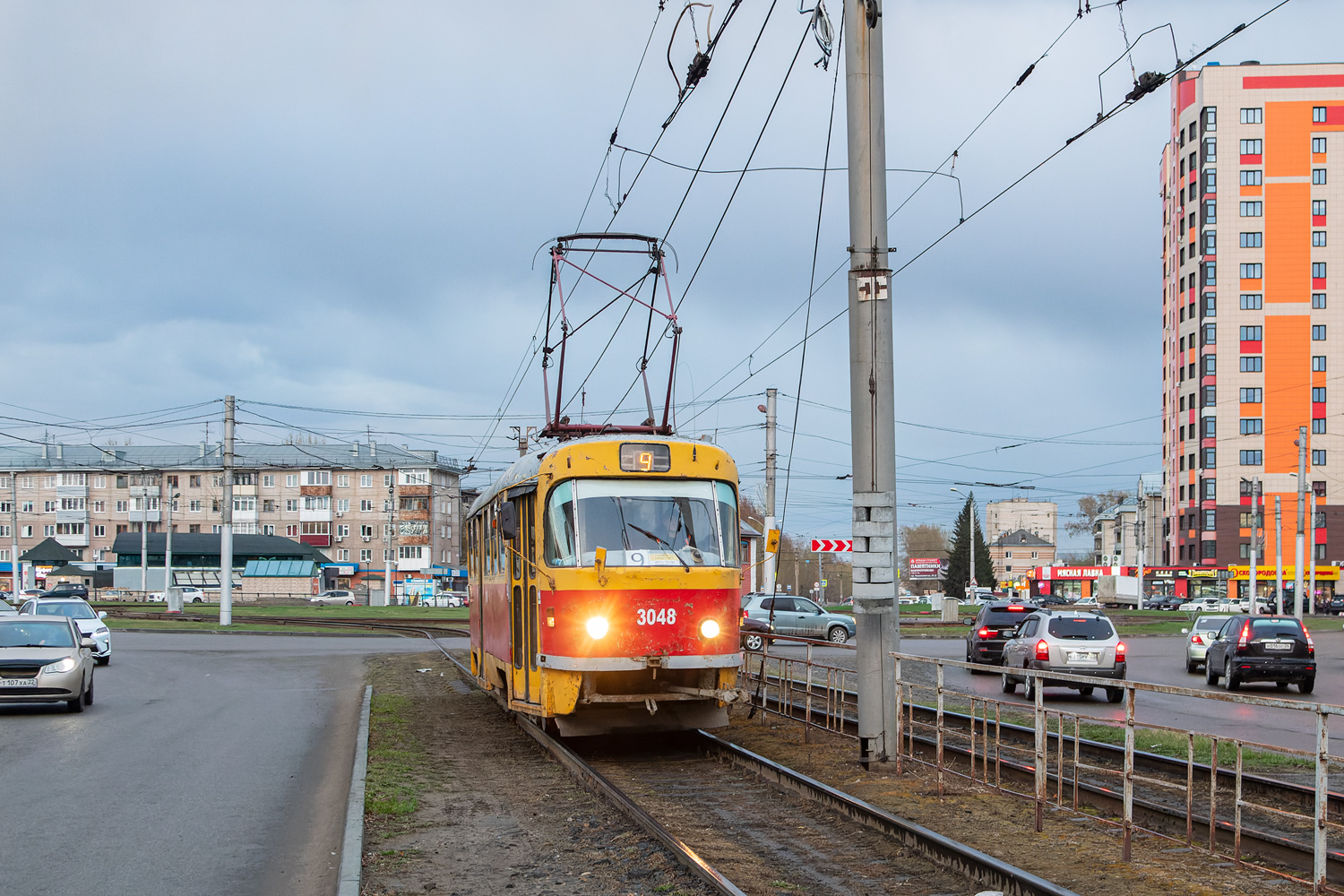 Барнаул, Tatra T3SU № 3048