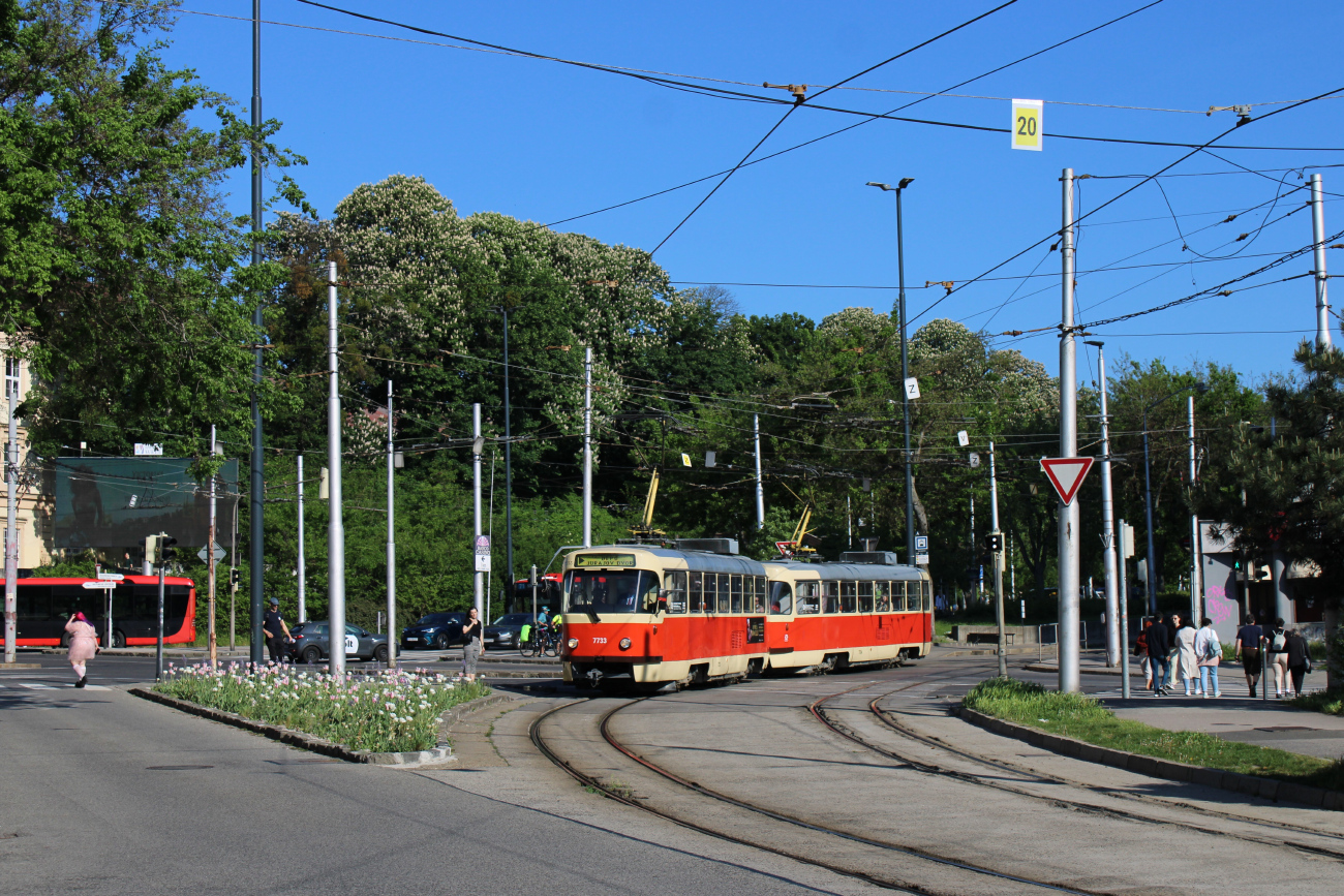 Bratislava, Tatra T3M № 7733