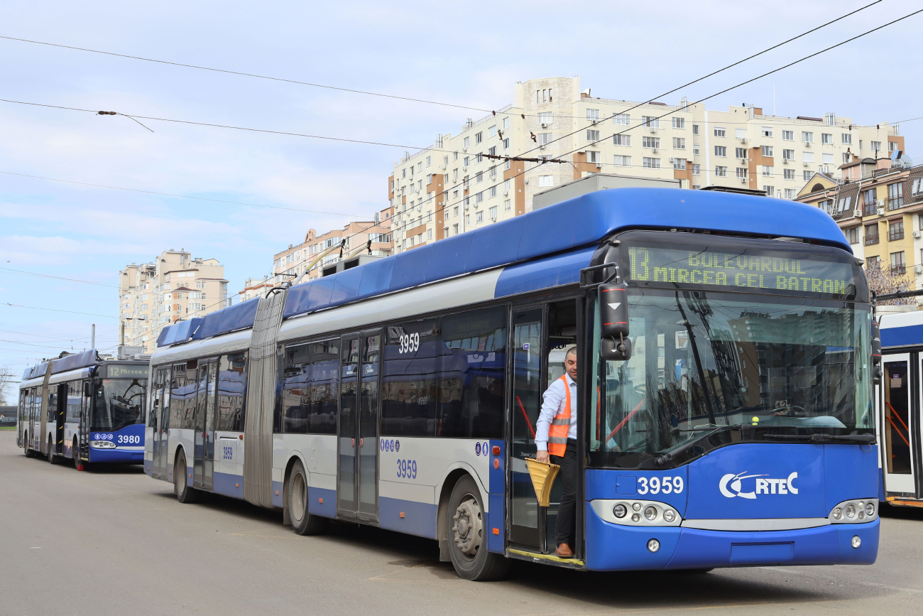 Кишинёв, Solaris Trollino II 18 AC № 3959